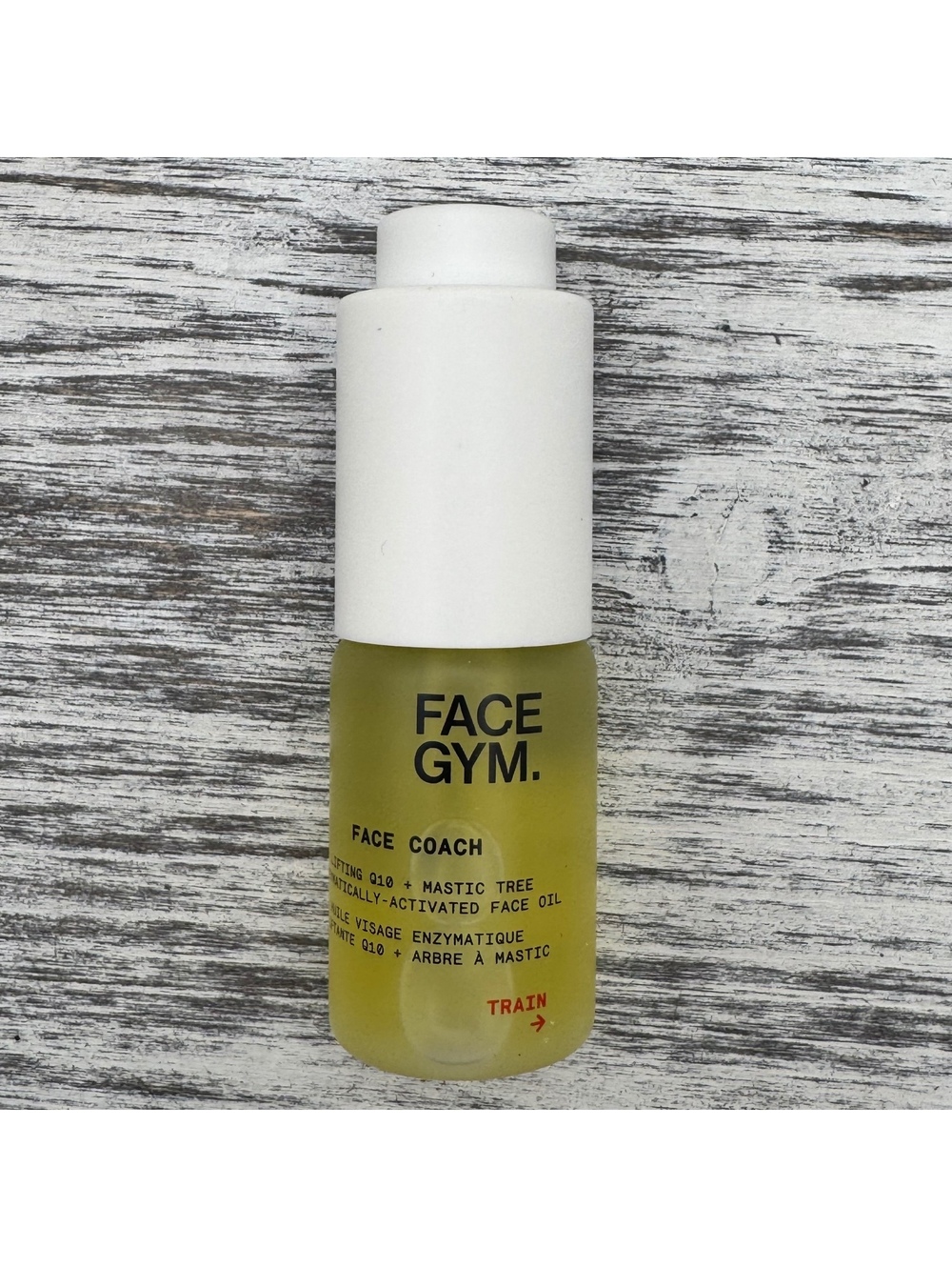 Face Gym Face Coach Lifting Mastic Tree Enzymatically Activated Face Oil .5oz
